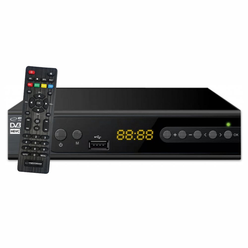 Receptor TDT Full HD 1080p DVB-T2 - MANTA